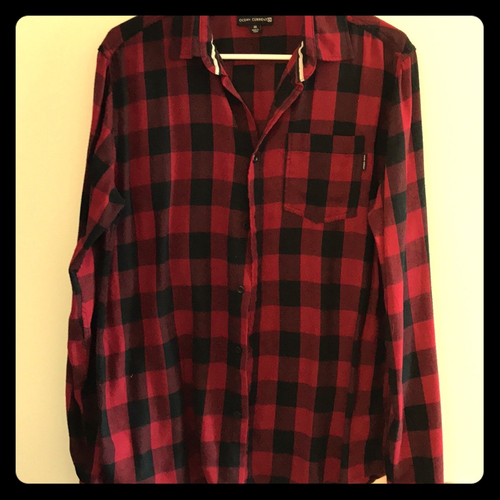 Red and black flannel